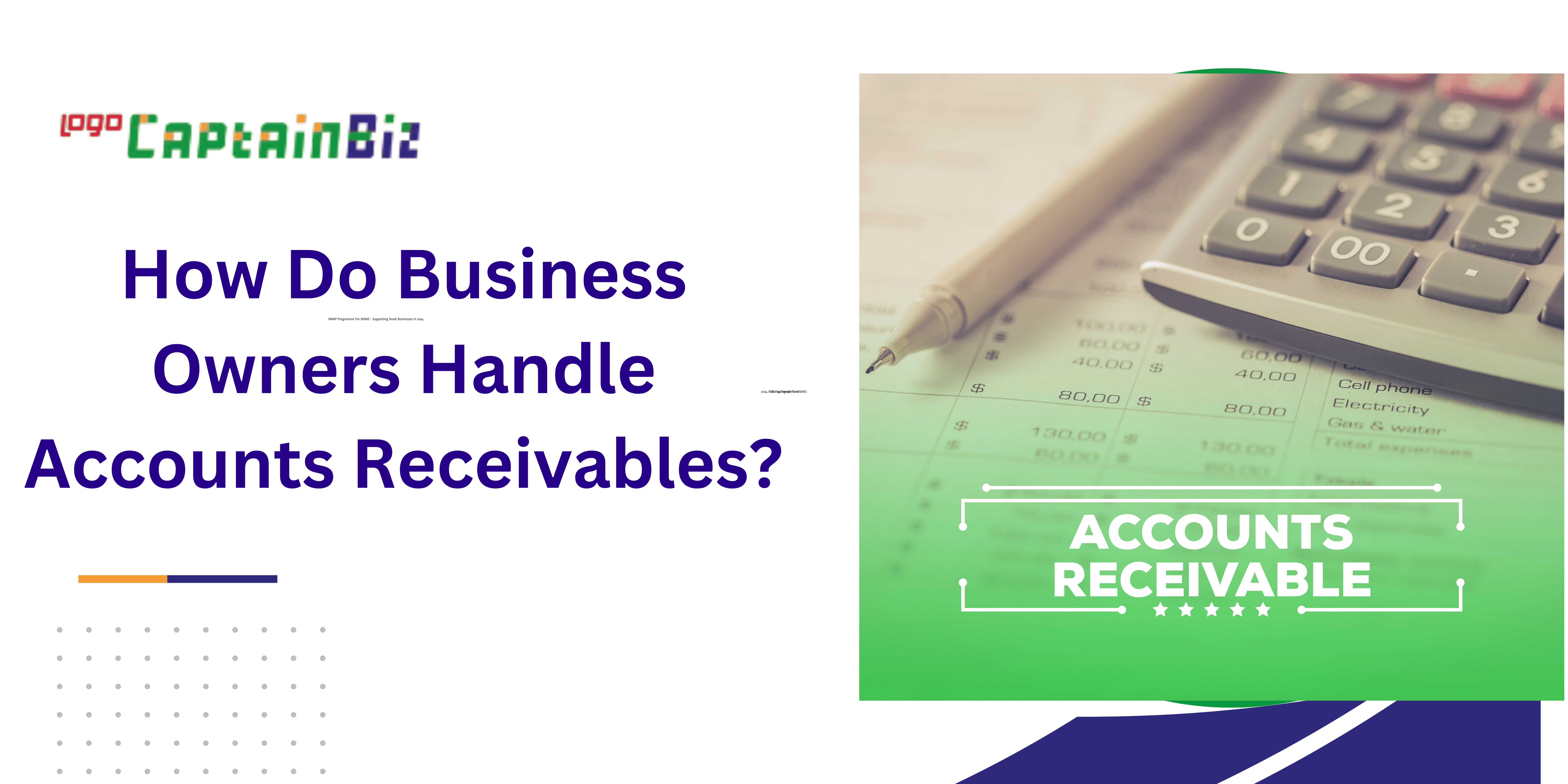 how do business owners handle accounts receivables