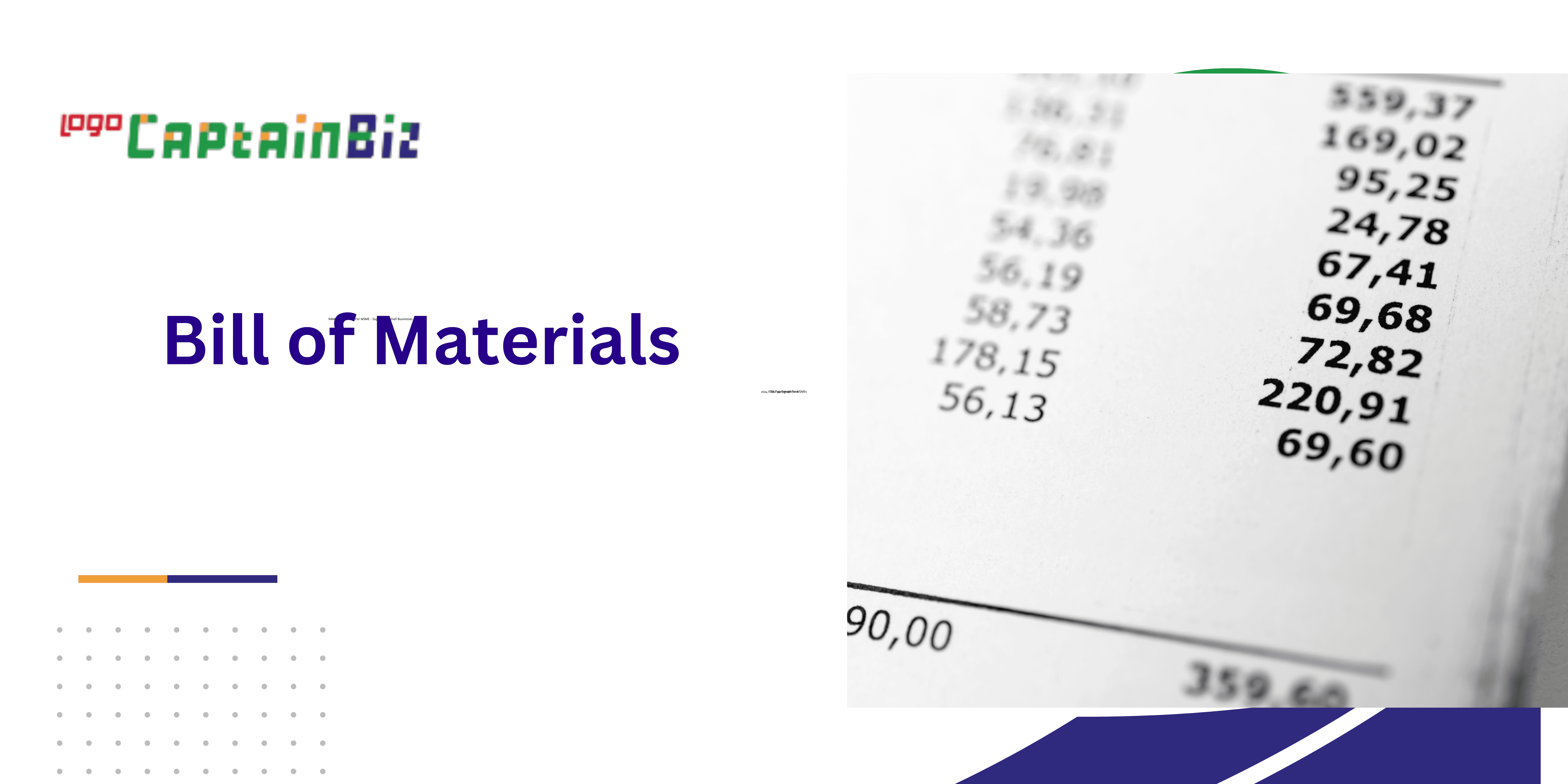 bill of materials