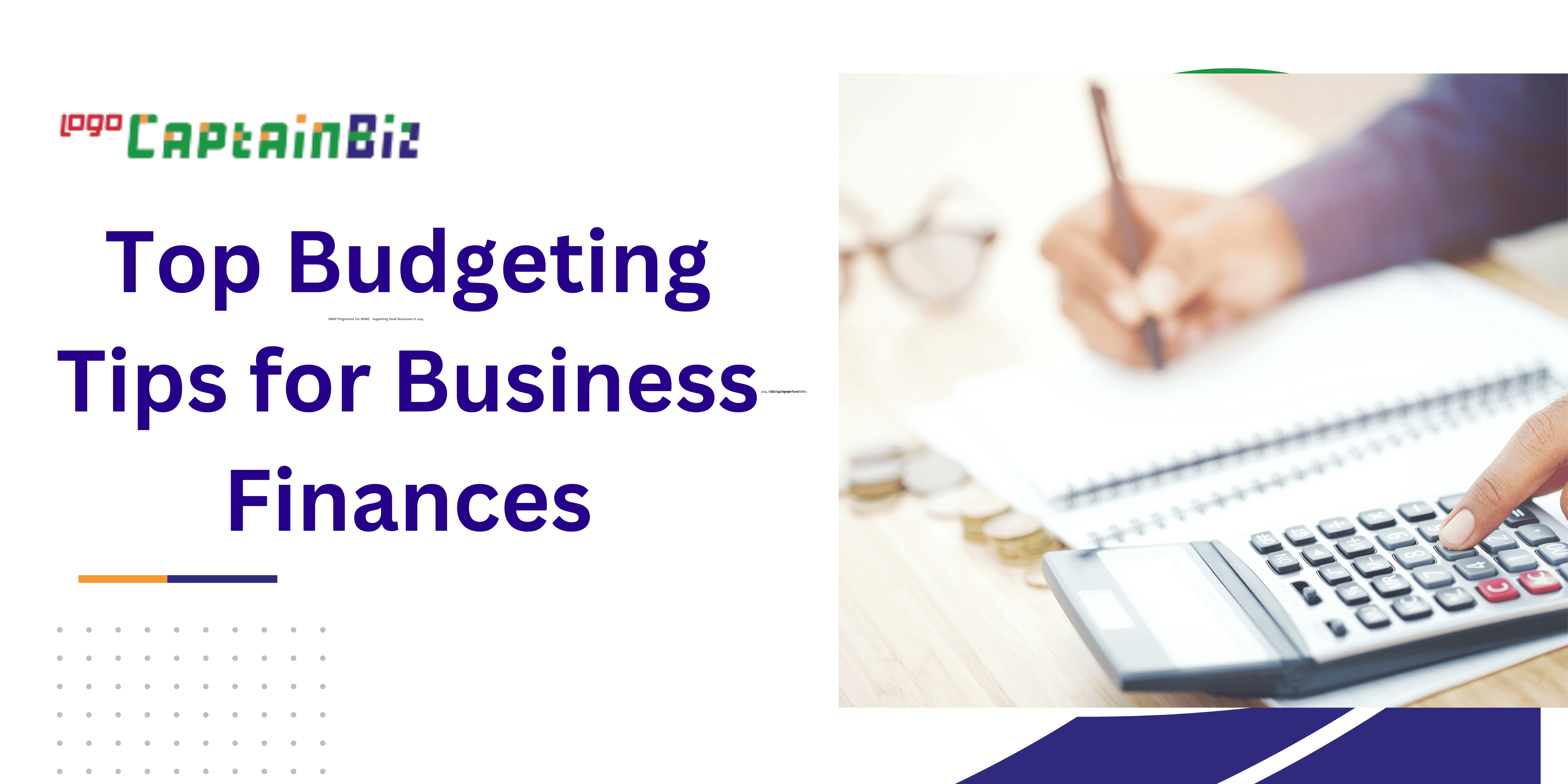 Top Budgeting Tips for Business Finances