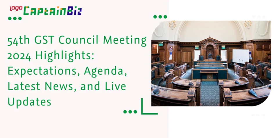 GST Council Meeting 2025 Highlights: Agenda & Updates | CaptainBiz