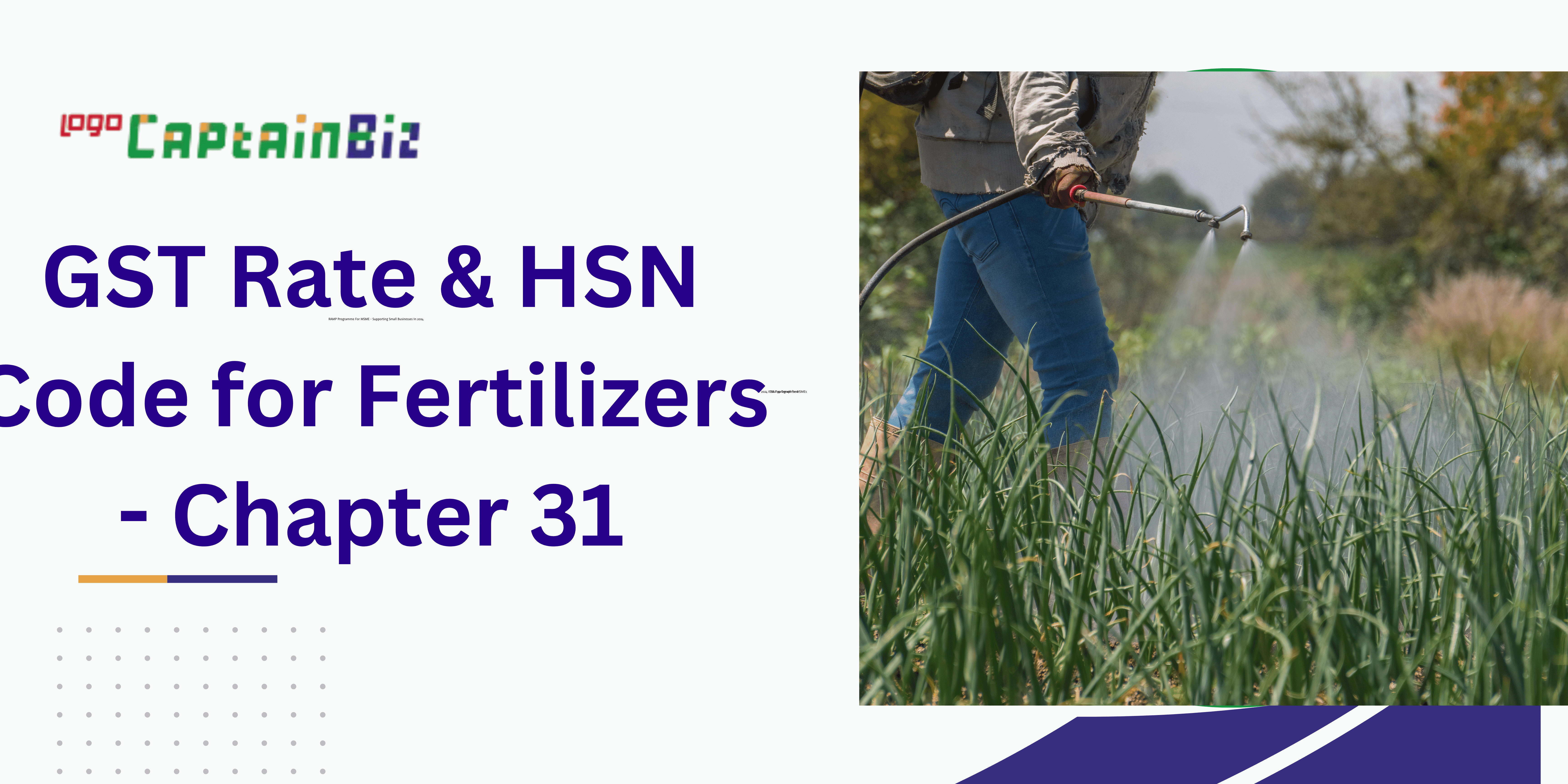 gst rate hsn code for fertilizers chapter