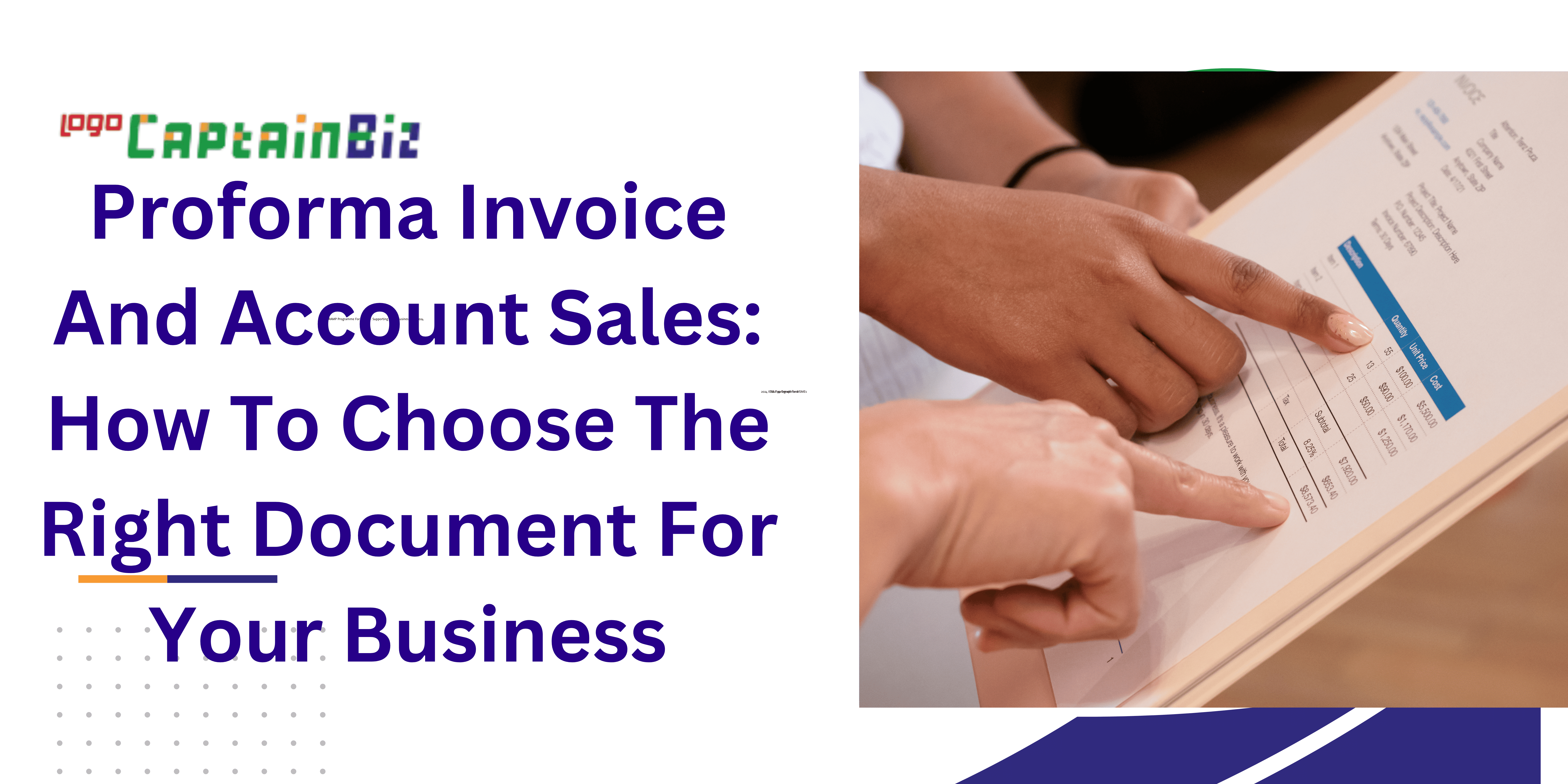 proforma invoice and account sales how to choose the right document for your business