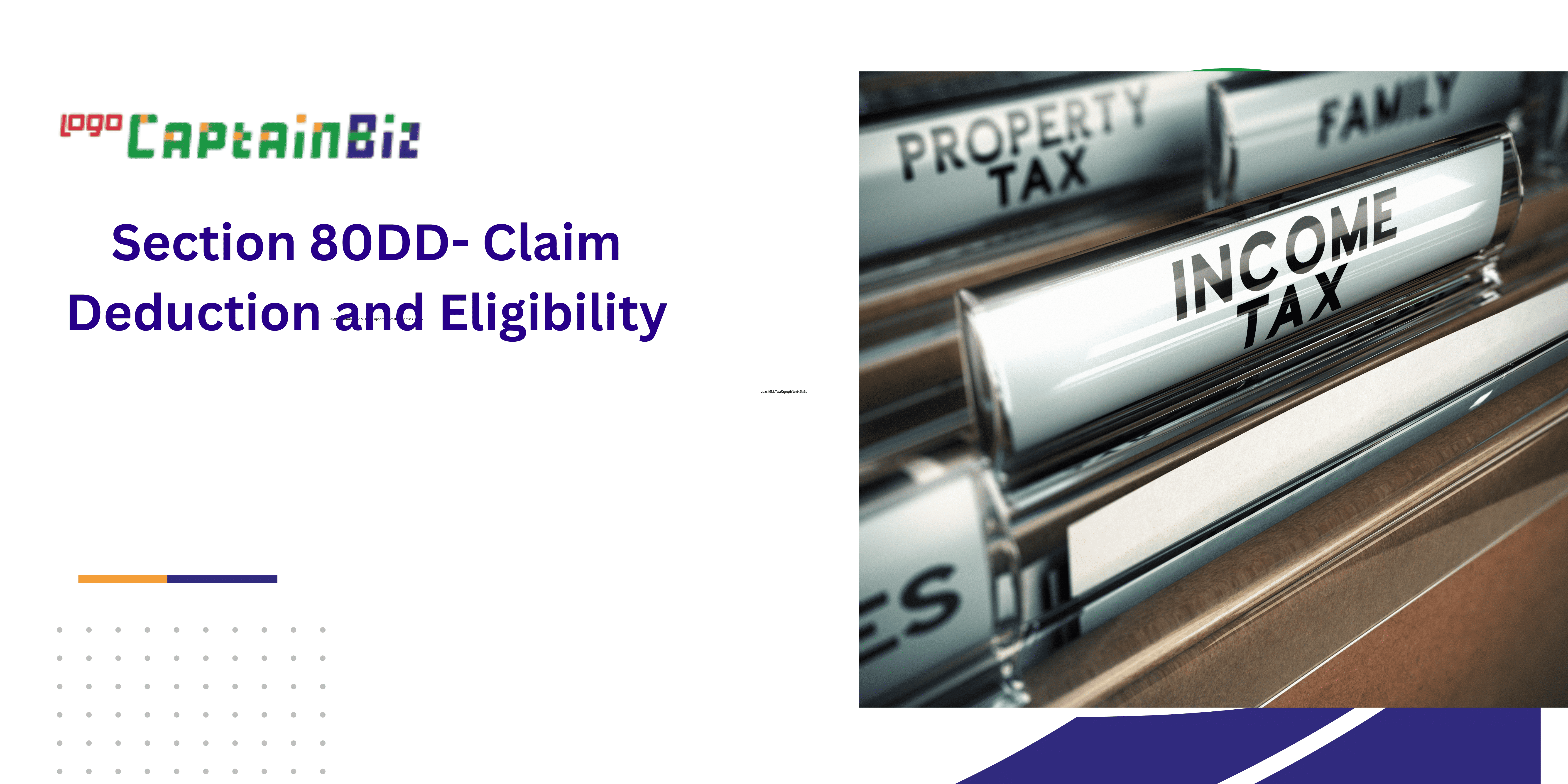 Section 80DD- Claim Deduction and Eligibility