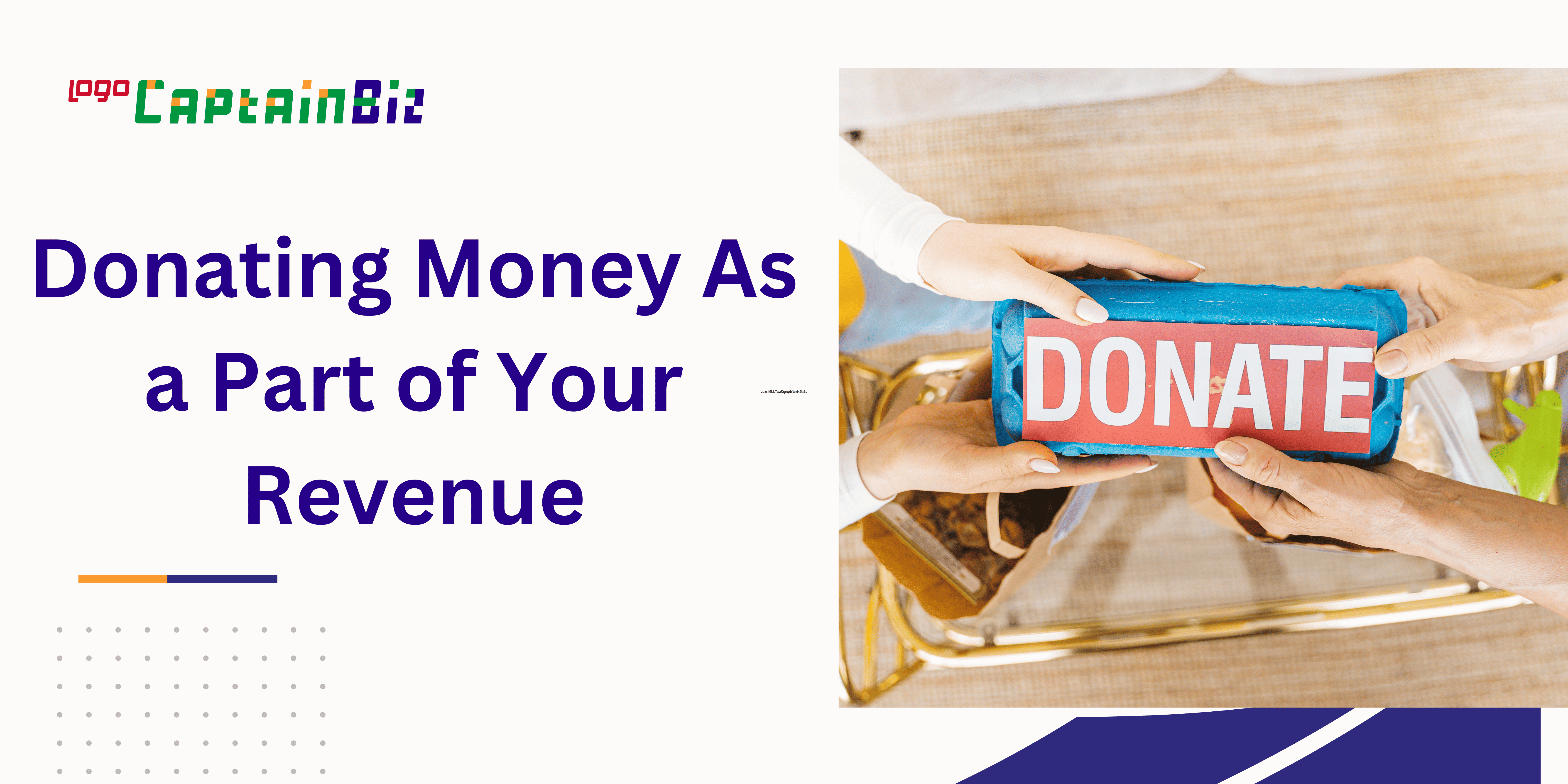 Read more about the article Donating Money As a Part of Your Revenue