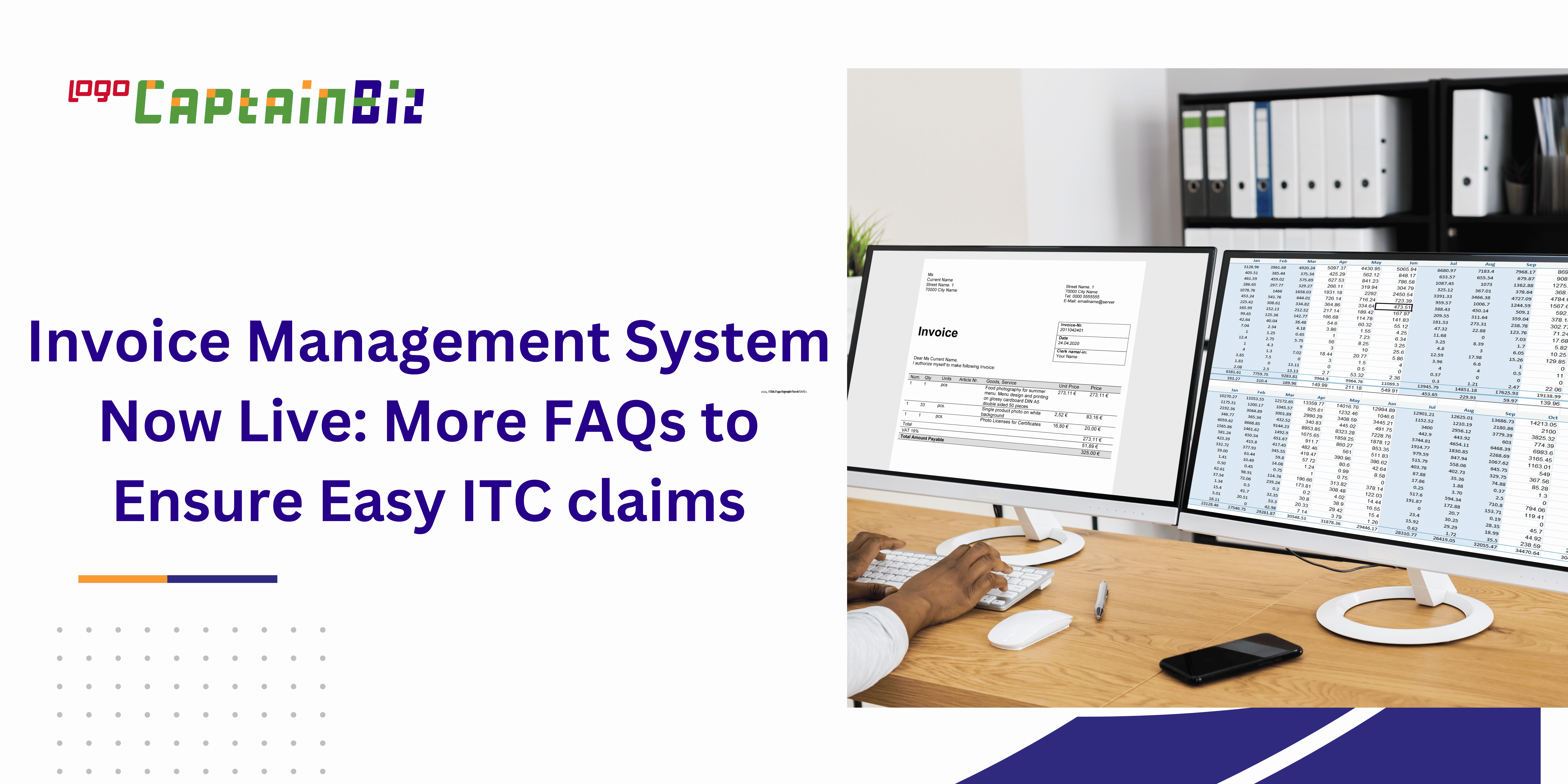 invoice management system now live more faqs to ensure easy itc claims