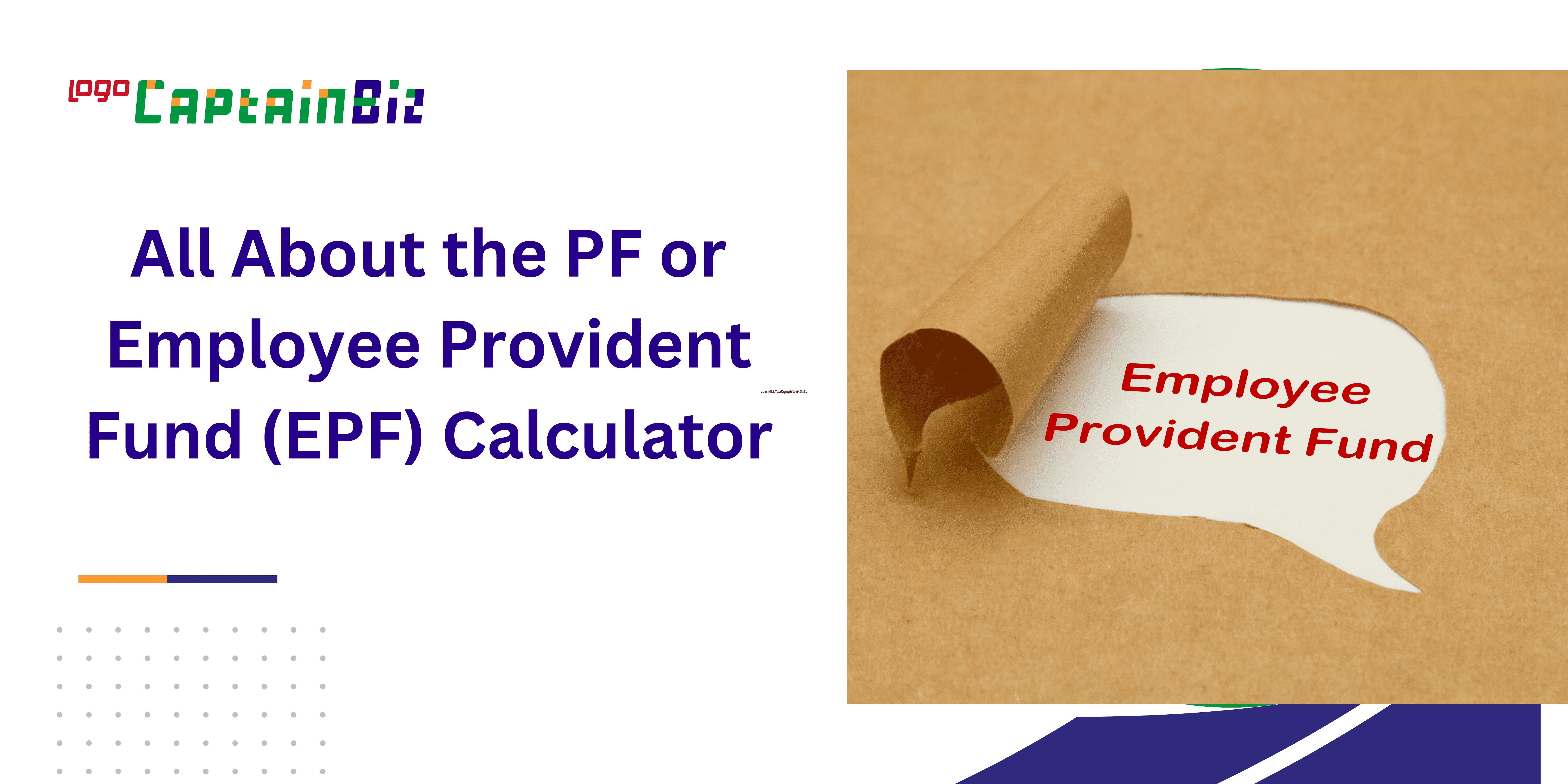 all about the pf or employee provident fund epf calculator