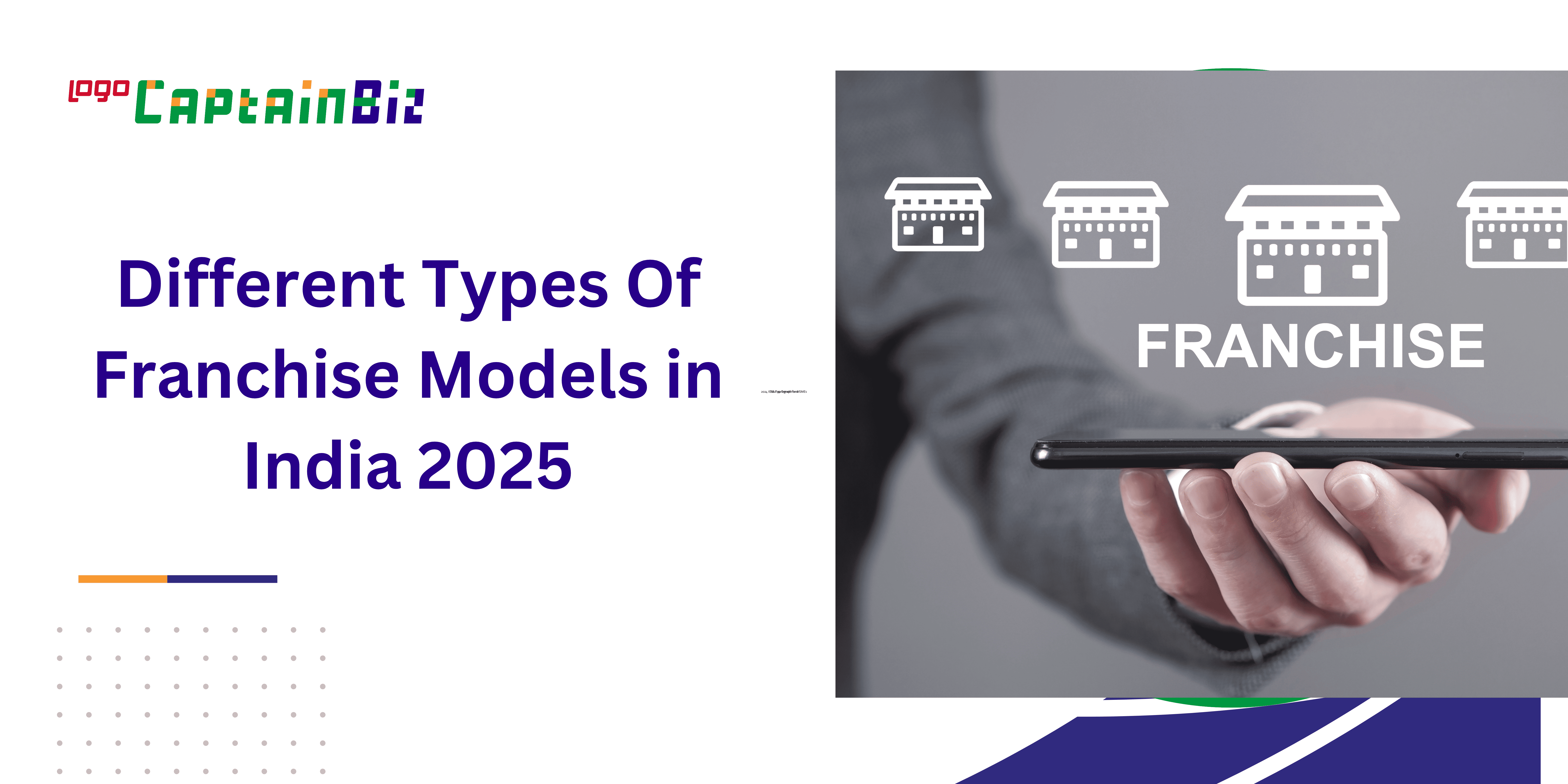 different types of franchise models in india