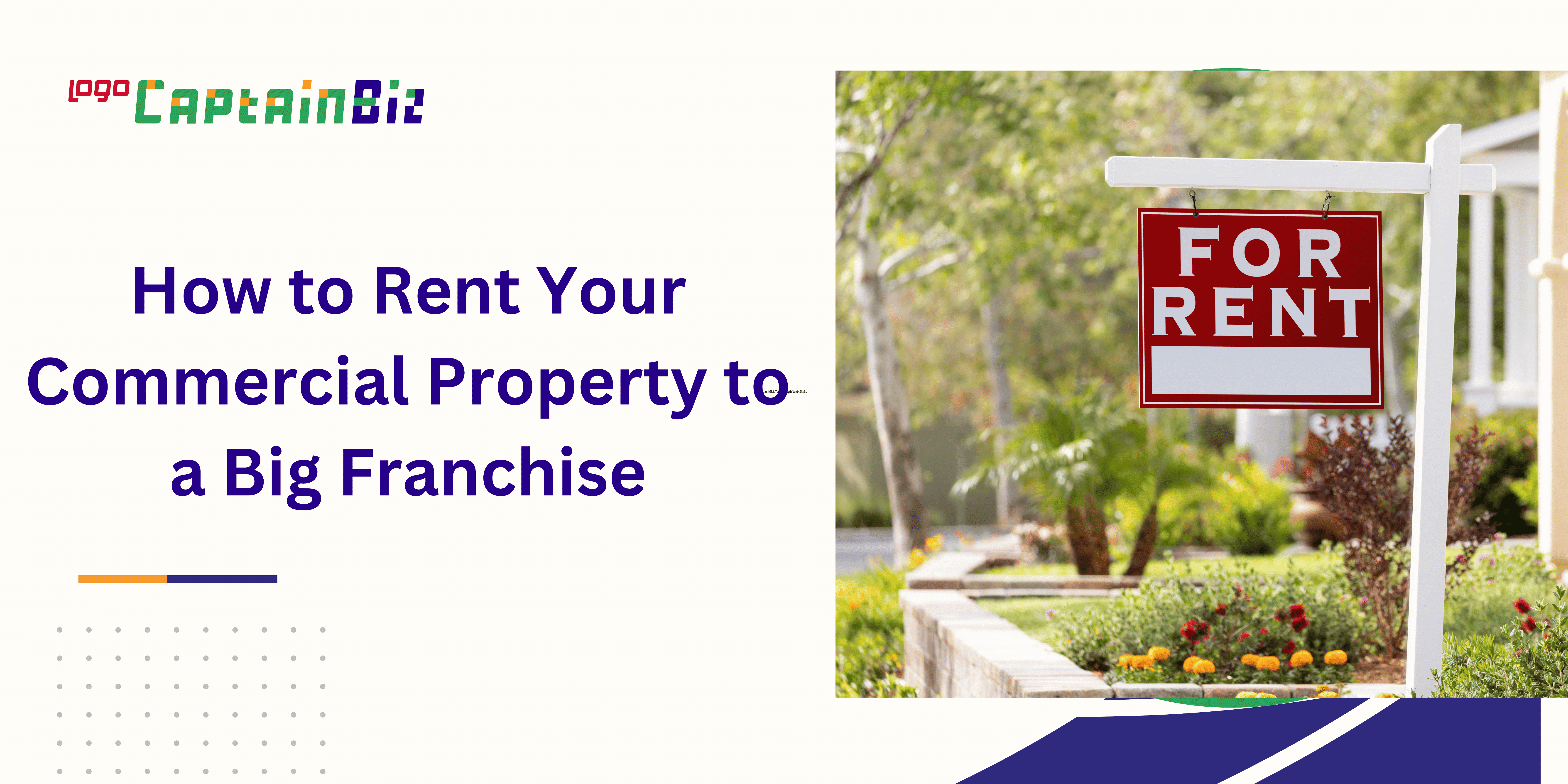 how to rent your commercial property to a big franchise