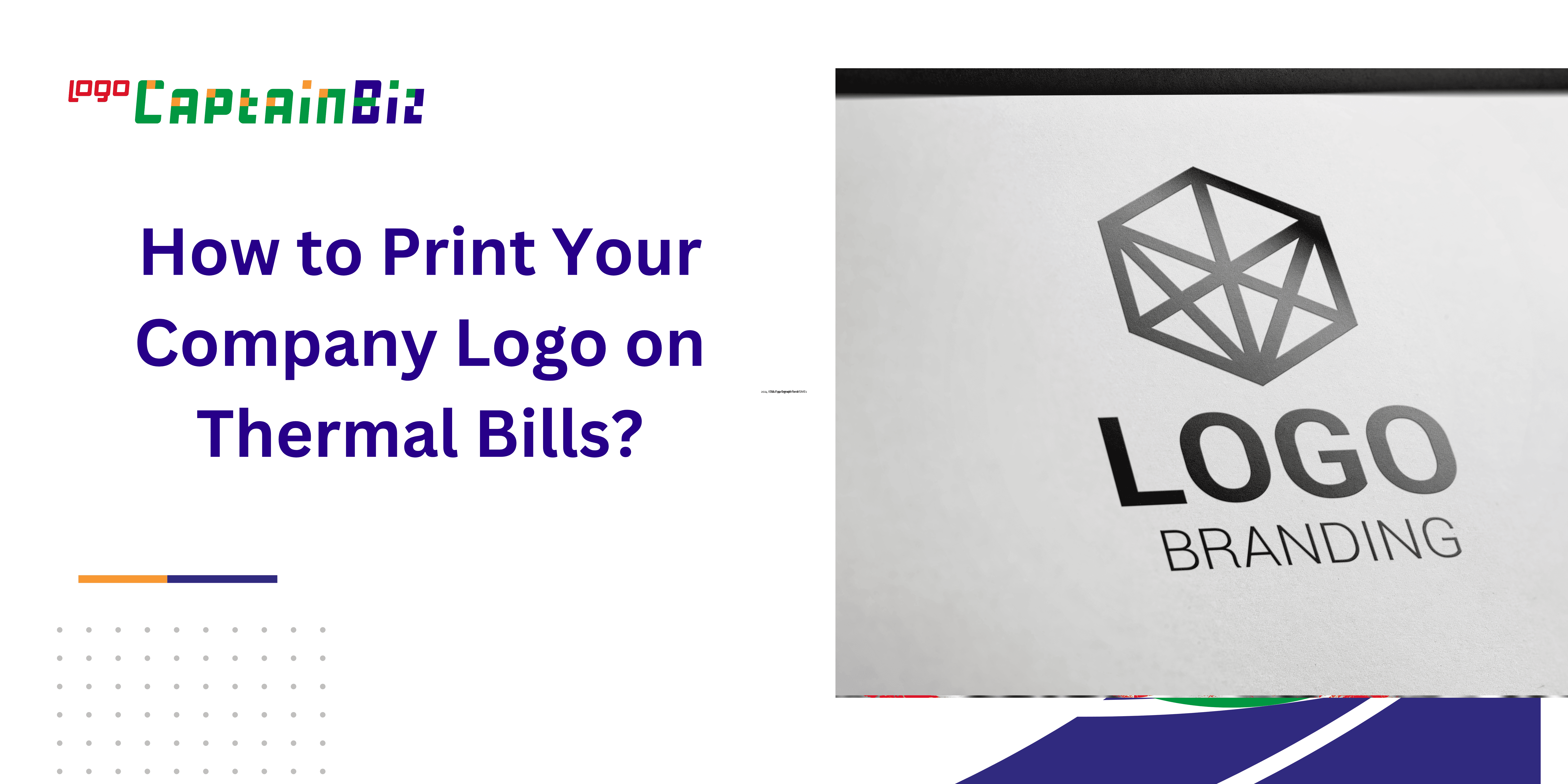 how to print your company logo on thermal bills