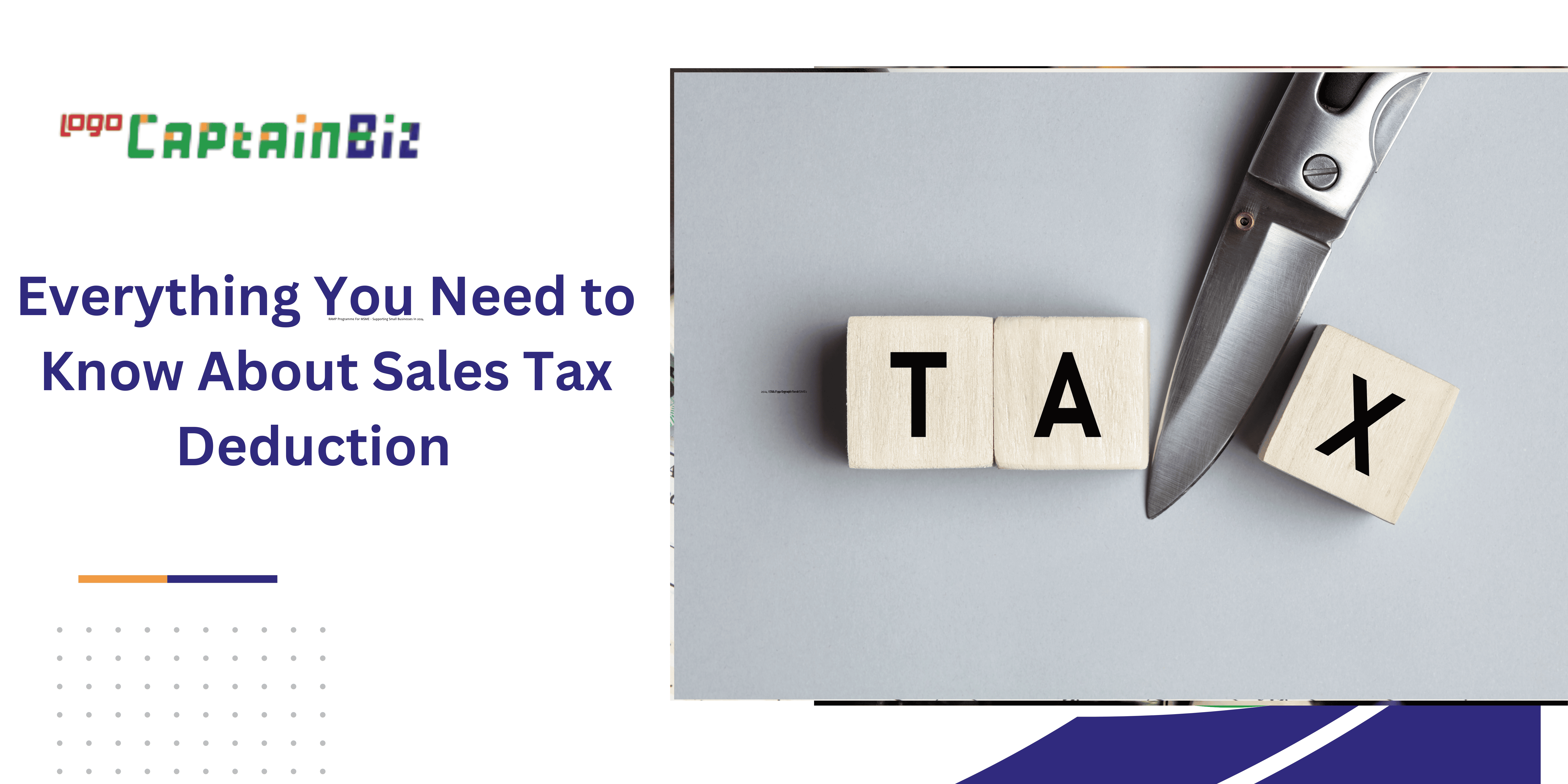 Everything You Need to Know About Sales Tax Deduction