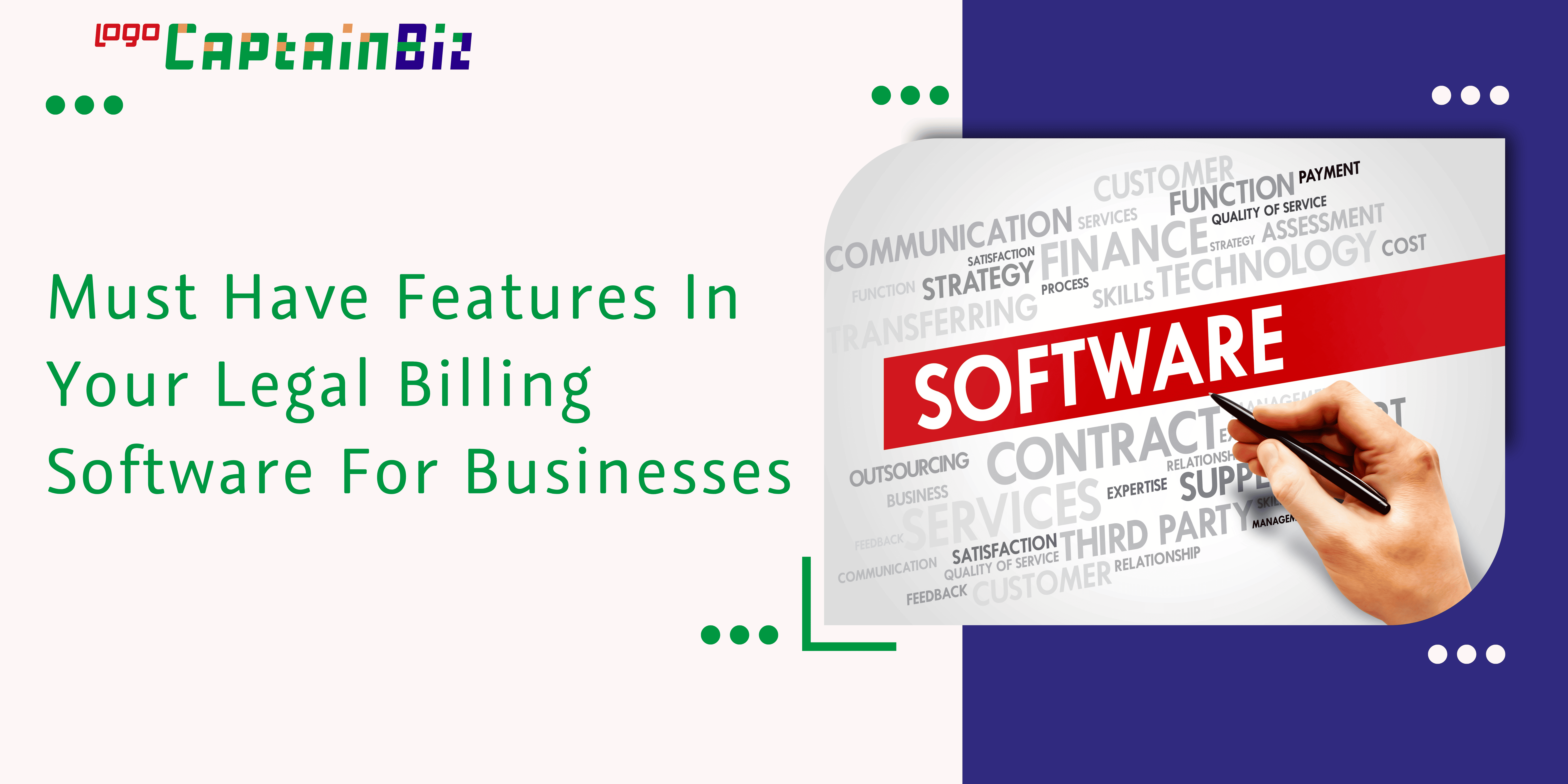 Must Have Features In Your Legal Billing Software For Businesses