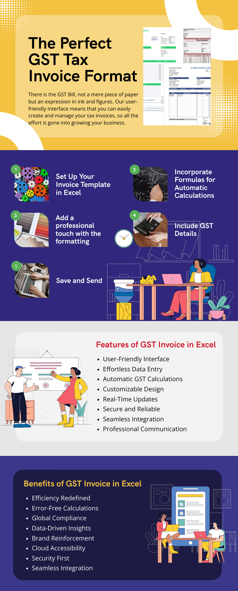 GST Invoice in Excel